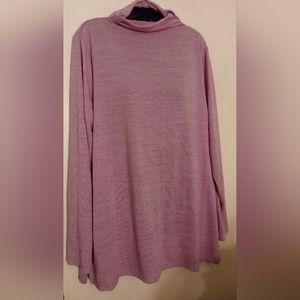 Lands' End Lilac Oversized Sweater